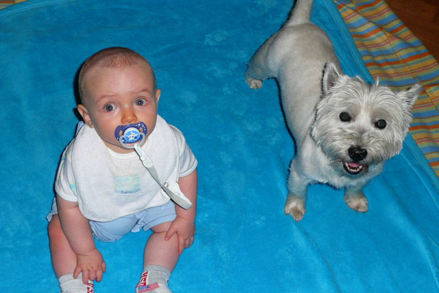 Florian mit Dusty